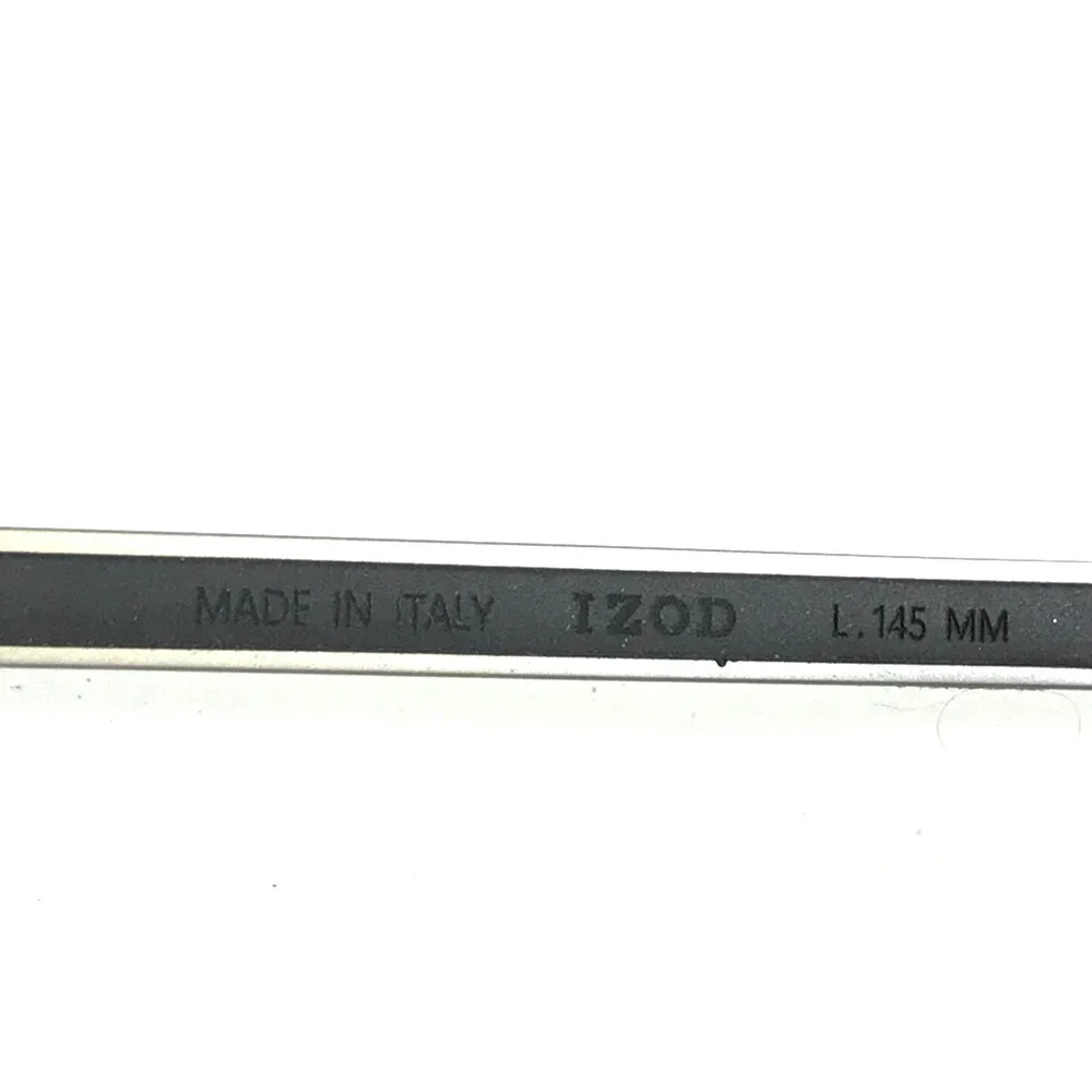 IZOD Eyeglasses Frames IZ2126 Tortoise Black Gray Rectangle Full Rim 54-17-145